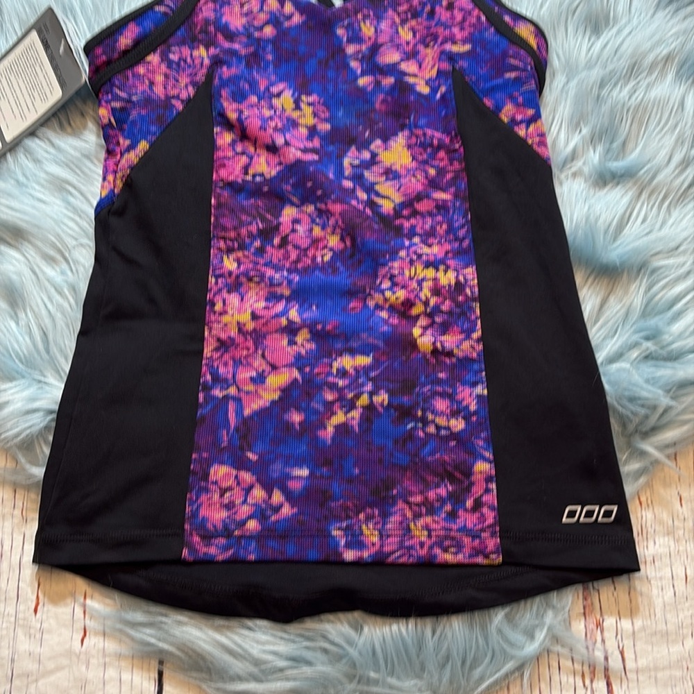 NWT Lorna Jane Bold Blooms Excel Tank Top sz XS - Picture 3 of 11